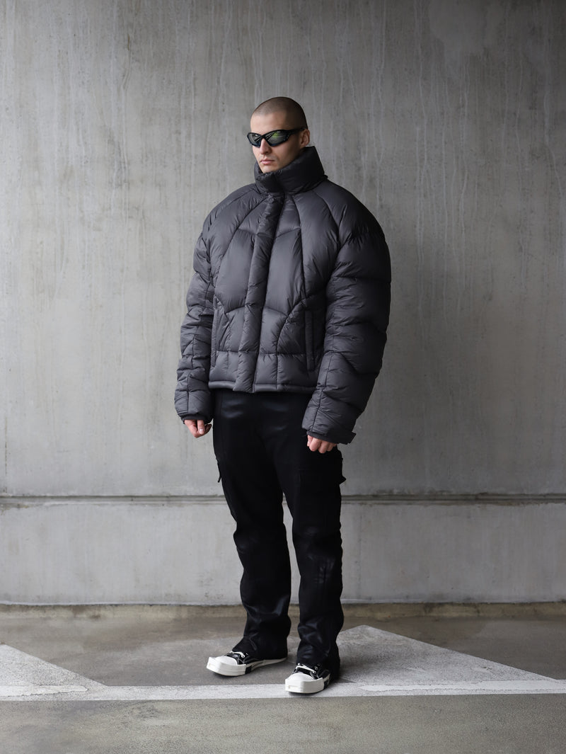 PUFFER JACKET - OBSIDIAN