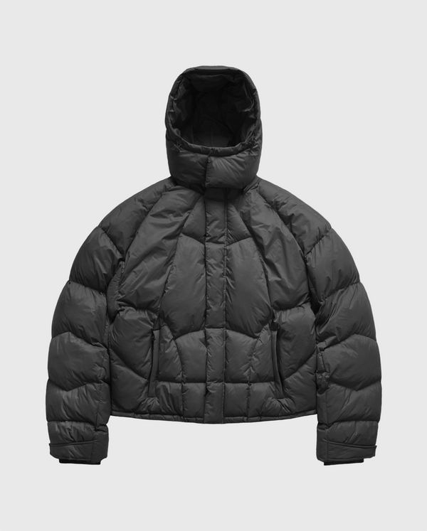 PUFFER JACKET - OBSIDIAN