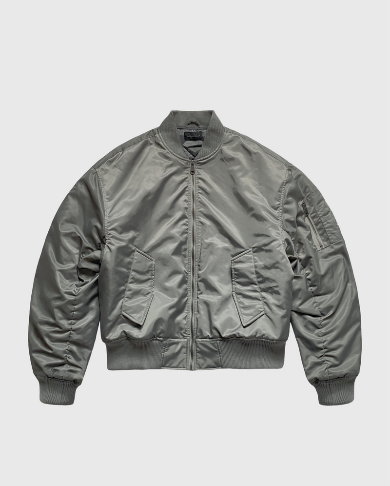 BOMBER JACKET - FADED SAGE