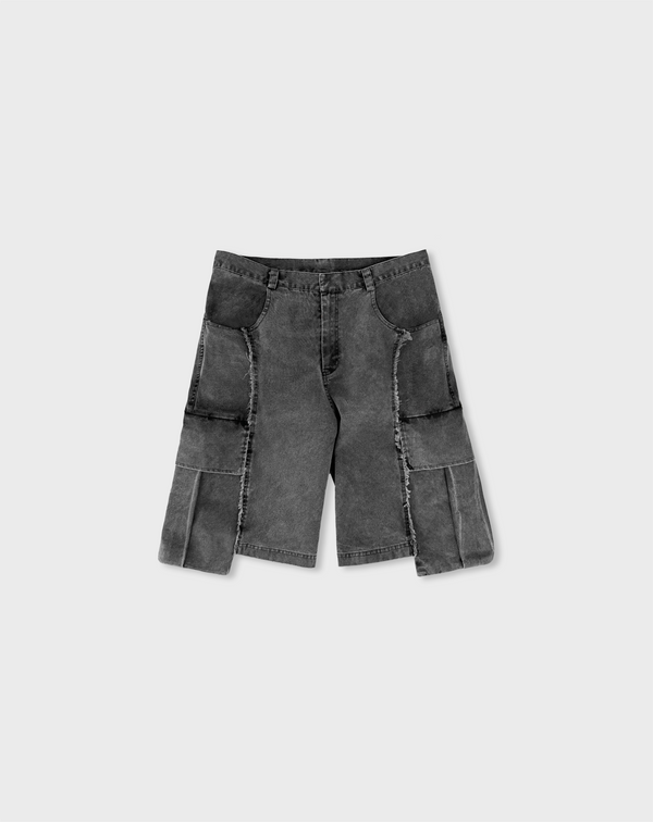 CARGO SHORTS IN VINTAGE GRAY