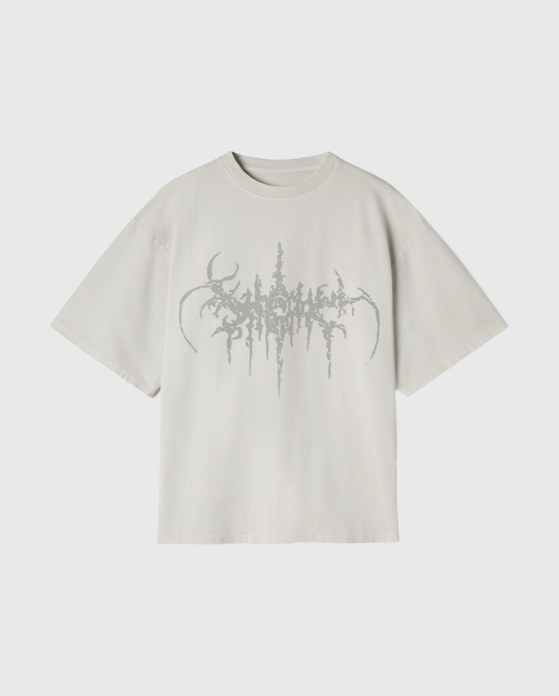 EMBROIDERED SIGIL TEE - VINTAGE WHITE